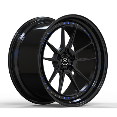 Audi Satin Black Alloy Wheels-het Wielranden van de AluminiumPersonenauto