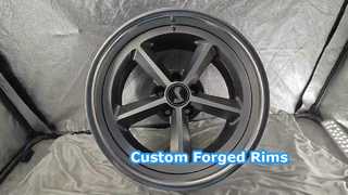 18" 5x114,3 op maat gemaakte 2-delige gesmede velgen
