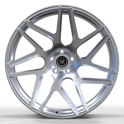 SS1022 20 21 19 Duim Zilveren Audi Forged Wheels For RS6 5x112