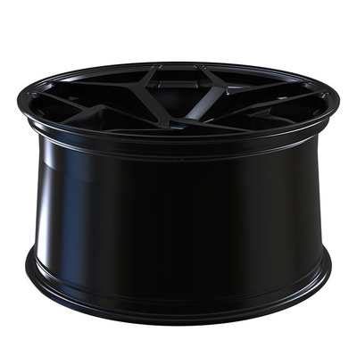 Douane 5x120 5x114.3 20 Duim Gesmede Wielen voor Tesla Model S Gloss Black