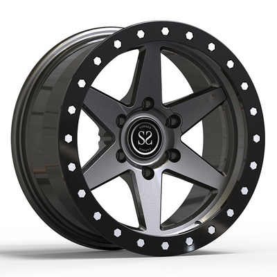 21cm Monoblock 1 Stuk Gesmede van de het Metaalparel van het Wielenkanon van de het Slotsportwagen Legeringsranden