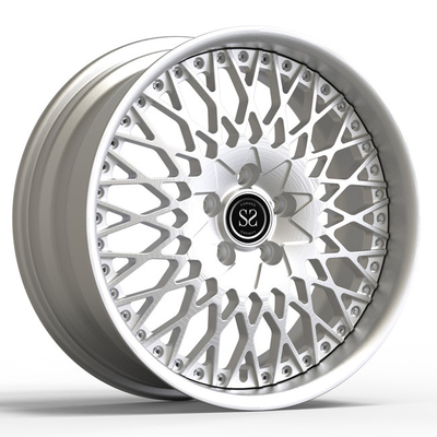 18X8 het aluminium 2 stuk Gesmeed Wielenmetaal eindigt voor Volkswagen-Theebus Car Rims