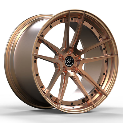 Randen van de brons de 2-PC Gesmede Legering 18 19 20 21 22 23 Duim voor Porsche 991 996 963