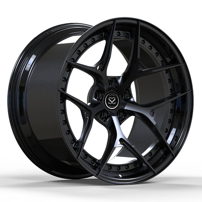 Randen van de het Aluminiumlegering van BMW X3 de M4 Gesmede 18 19 20“ Douanesatijn Zwart 5-y Spokes