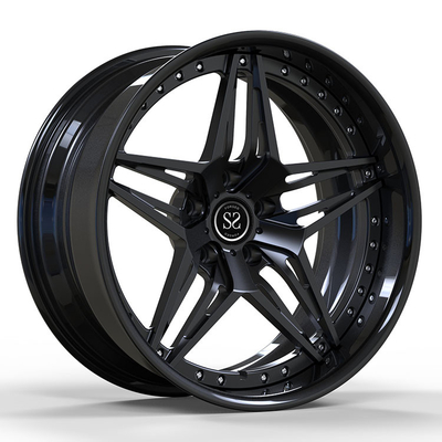 De Legeringsranden van het Benz wankelden de S680 Gesmede Aluminium 2-PC 21“ Satijnzwarte