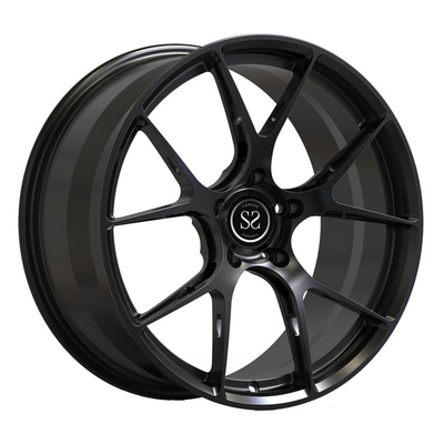 De zwarte sprak 1 PC Gesmede Gewankelde Wielen 19inch voor de Randen van de de Luxeauto van Audi S4