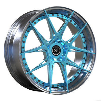 2 PC Gesmede Wielen19inch Schijven Opgepoetste Lip voor Volkswagen T6
