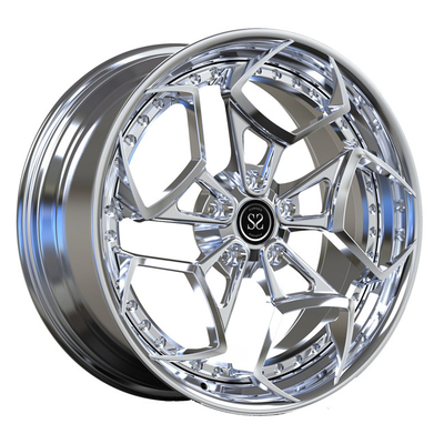 19inch gesmede PC 2 rijdt Opgepoetste Schijflip voor de Autoranden van Luxemercedes benz A35