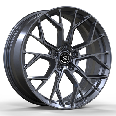 Monoblock smeedde de Randen Multispokes van 1 Stukpc voor van het het Kanonmetaal van Audi S4 de Schijvenwielen