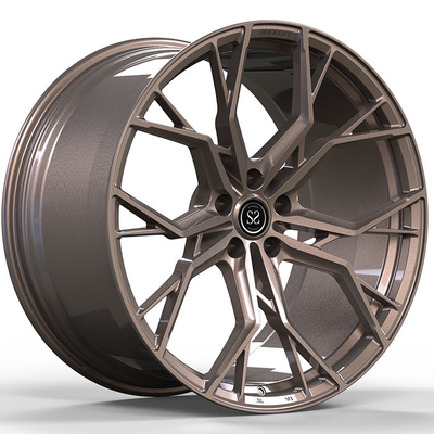 20X9 6061-T6 Aluminiumlegering Randen Douane Brons 5x112 Boutpatroon voor Audi RS 6 7