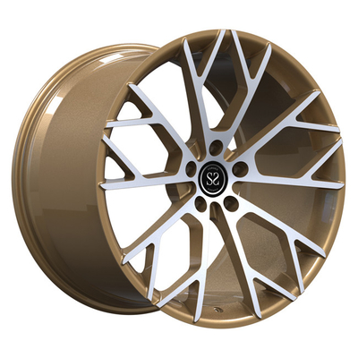 Het brons bewerkte Concave Gesmede Wielenranden 21inch voor Gewankeld Lamborghini Aventador machinaal