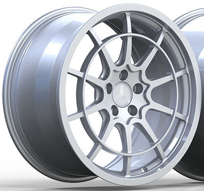 20 21 Randen van 22 Duim Zilveren Douane Gesmede Monoblock voor Mercedes Benz C43 2019 AMG