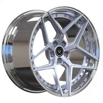 19inch 19x10 19x10.5 2 stukken Gesmede Wielentoyota supra Gestapte Lip Opgepoetste Randen