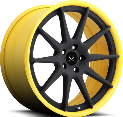 20x10.5 20x12 2PC smeedde Randen polijst Vat Zwarte Schijf voor Nissan GT-R