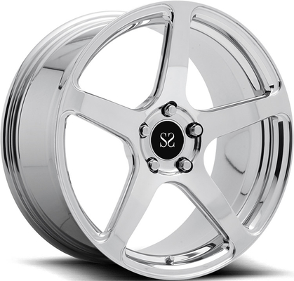 Chrome paste 1 de Stuk Gesmede Duim van de Wielrand 22x9.5 22x10.5 voor Dodge Eiser aan