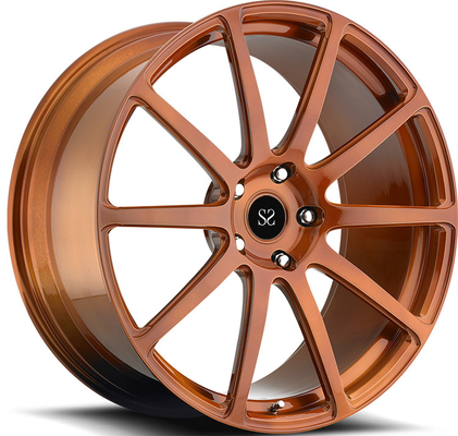 De brons Aangepaste Gesmede Randen 22X9.5 en 22X10.5 van 1PC Legering voor Chevrolet Camaro