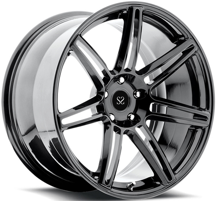 Gesmede Monoblock omrandt Diepe Concave Wielen 20“ voor Cayennepeper 18 19 21 22 Duim voor Luxeauto