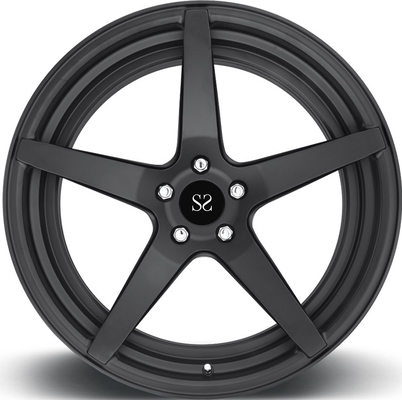 19inch 1 Gesmeed Stuk rijdt Schijven van het Randen de Donkere Brons voor de Luxe van Audi S4 Monoblock