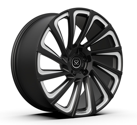 van de Randenmatte black milled mercedes benz G van Monoblock van 23inch 23 X 11 Gesmede de Klassenwielen