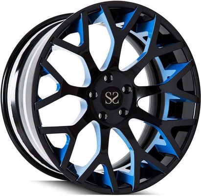 Polijst de Zwarte 3PC Gesmede Randen 19x9 en 19x10.5 van de Aluminiumlegering voor Mercedes Benz E200