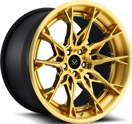 18 inch 2pc gesmeed legeringswielen 5x100 5x105 5x112 5x120 Voor Porsche Macan Custom Rims