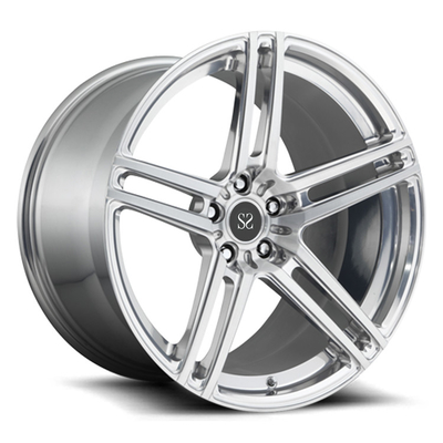 Zilveren monoblok 21 inch 1 stuk gesmeed velgen voor Ferrari 488