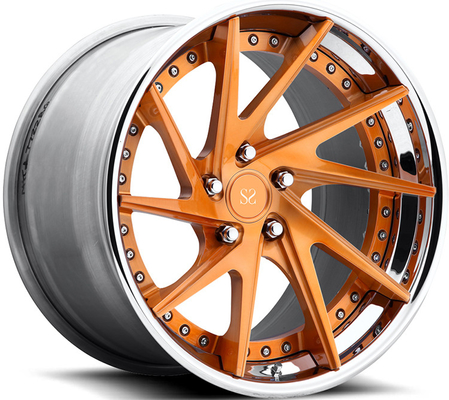 Voor Rolls-Royce gepolijste velgen 18 19 20 21 22 inch 2-PC gesmeed legering aangepaste wielen