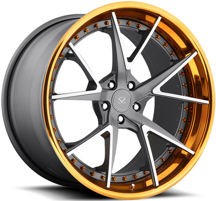 Cayman Rims 18 19 20 21 22 inch 3-PC gesmeed legering aangepaste wielen