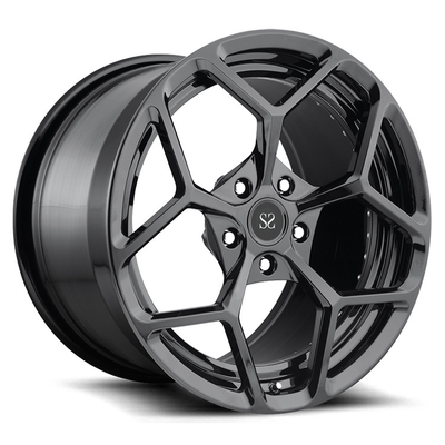 17 18 19 20 21 22 inch zwart voor Bentley Azure Wielen 2-PC gesmeed legering Custom Rims