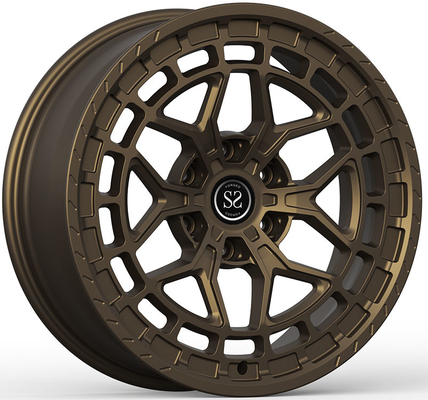 22x10 6x139.7 Brons Custom 1-PC gesmeed aluminium riemen voor Cadillac Escalade