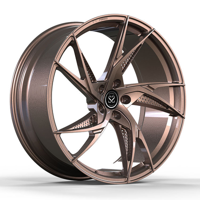 9.5Jx20 En 10.5Jx20 Custom Satin Bronze 2-PC velgen Voor BMW M2 2016 jaar