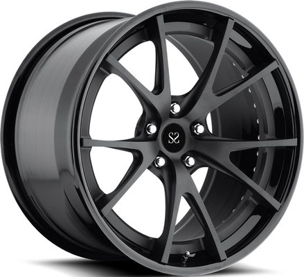 Zwarte loop voor BMW X3m wielen 22 inch 2-PC gesmeed legering Custom velgen