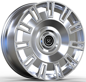 Mercedes-Benz GLS 600 Maybach 22x9.5 En 22x11.5 1 stuk gesmeed velgen helder geborsteld