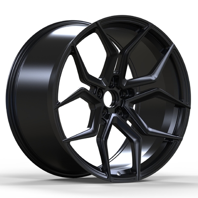 BMW X6 2023 23x10 en 11 gesmeed velgen Satin Zwart Op maat