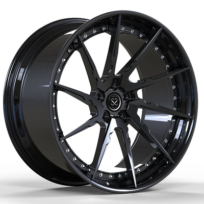 Lamborghini Custom 20 inch 2 stuk Big Lip gesmeed wiel velgen 5x120