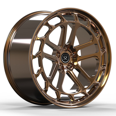 Bolt Pattern 5x128 Custom Bronze gepolijst 1 stuk gesmeed wielen 20 en 21 inch voor Aston Martin DB11 AM5