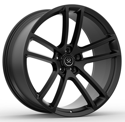 9.5Jx20 En 10.5Jx20 Satin Zwart Custom 1 Piece Gesmeed Wielen Voor BMW M8