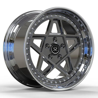 Ford GT 21x13 en 20x9.5 Big Lip 2 stuk gesmeed wiel