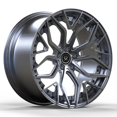 Satine Gun Metal 18x9.5 en 18x10.5 Op maat gesmeed 2-PC velgen voor 2010 E92 M3