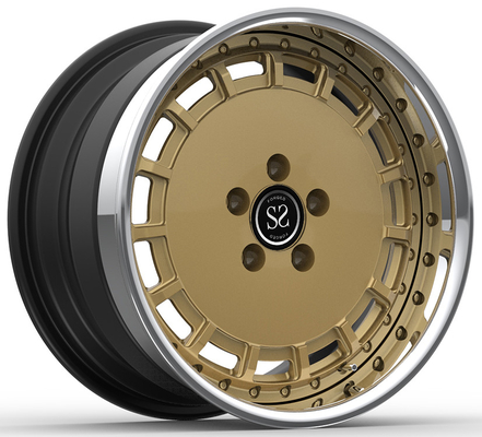 19x8.5ET38/19x9.5ET56/5x112/66.6 3-PC gepolijst+Bronzen velgen Voor2019 Mercedes-Benz C-Klasse AMG C 63 S Br205