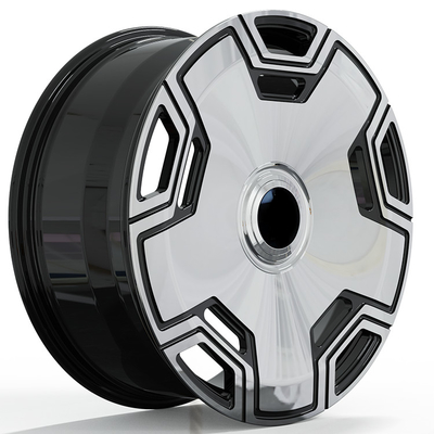 22x9.5 ET45/22x11.5 ET47 Zwart Mached Face Gesmeed Wielen Voor Mercedes-Benz GLS 600 Maybach