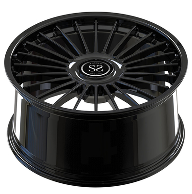 8.5Jx22 ET35 en 9.5Jx22 ET35 Glans Zwart Voor Rolls-Royce Spectre RR25