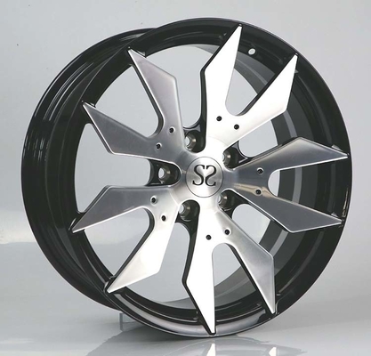 20x9.0ET25/20x10.5ET45/5x112/66.6 Zwart Bewerkte Gezicht 1pc Gesmeed Wielen Voor Bmw G30 M550d 2025