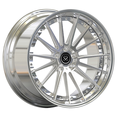5-130 Bolt Pattern Custom 2PC gesmeed velgen 22x10 / 22x11.5 Voor Porsche Cayenne