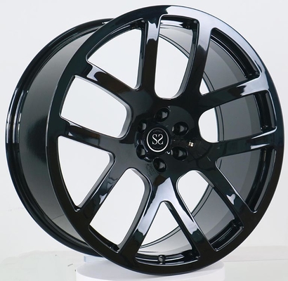 Toyota LC300 Custom gesmeed wielen Gloss Zwart 18x9 ET+25 PCD 6x139.7 CB 95.1