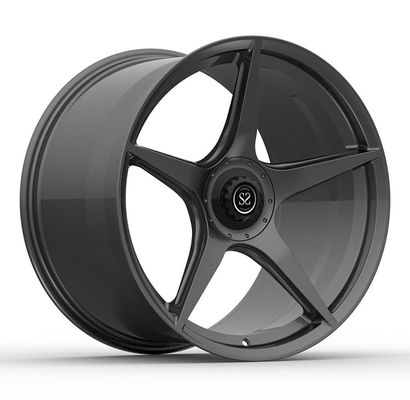 20x10 en 20x11.5 Satijn Zwarte Center Lock Gesmede Velgen voor 2020 Ferrari 812