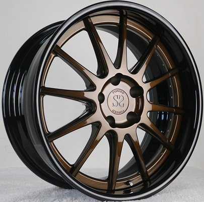 18x9.5ET36/19x11ET67/5x120.65 /70.3 Custom Gesmede 2-delige Velgen voor Corvette C6