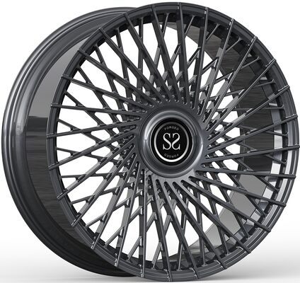 24x10/ET32/5x120/72.56 Gun Metal Custom 1-PC gesmeed velg voor 2025 Range Rover Sport