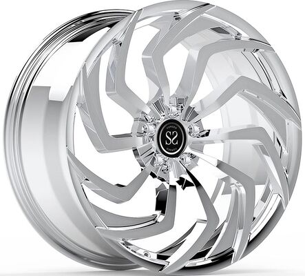 BMW M4 2022 Year Real Chrome Custom 1-PC Forged Rims 20x10.5 and 21x11.5