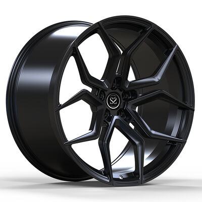 BMW X6 2023 23x10 en 11 gesmeed velgen Satin Zwart Op maat
